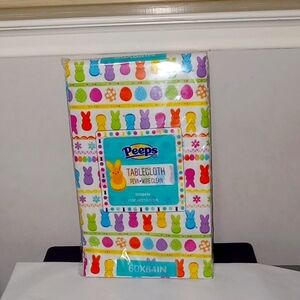 Easter Peeps Tablecloth 60in x 84 in